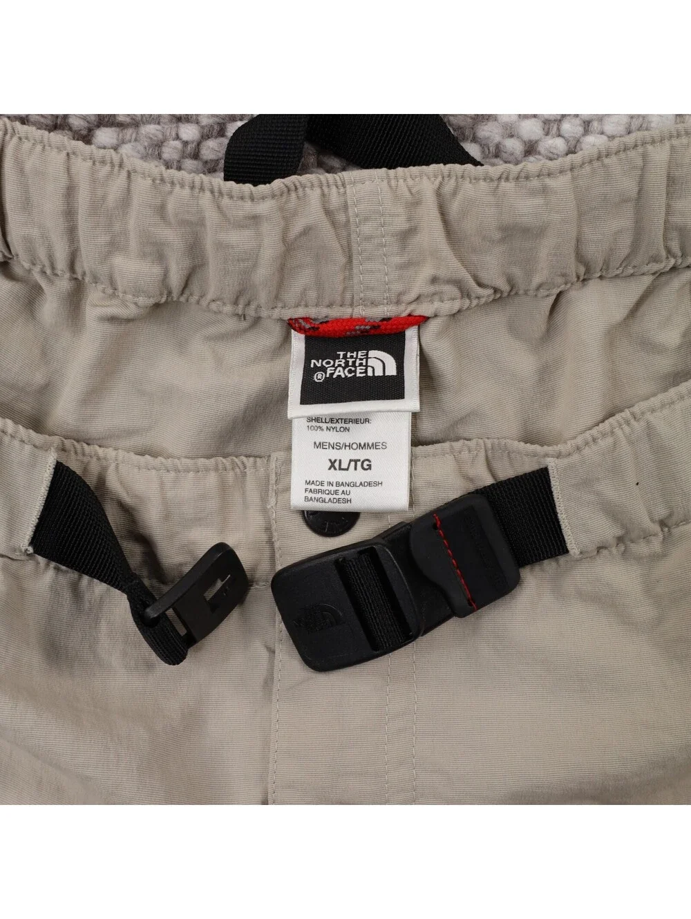The North Face Horizon Hiking Cargo Shorts Men's XL Tan Khaki Belted 9